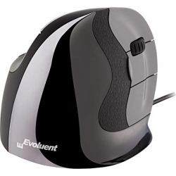Evoluent VerticalMouse D Medium souris Bureau Droitier USB Type-A Laser 
