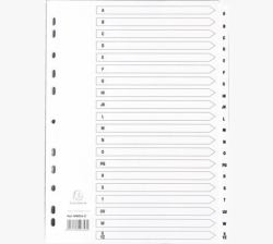 Exacompta MWDA-ZZ intercalaire Carton Blanc 