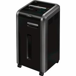 Fellowes Powershred destructeur de papier Découpage en bandes 24 cm Noir, Argent 