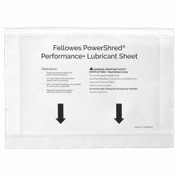 Fellowes 4025601 accessoire pour déchiqueteuse à papier Feuilles lubrifiantes 10 pièce[s] 