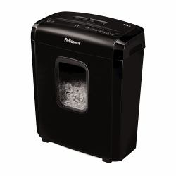 Fellowes Powershred 6M destructeur de papier Découpage par micro-broyage Noir 