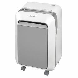 Fellowes LX Series Powershred LX21 destructeur de papier Découpage par micro-broyage Gris, Blanc 