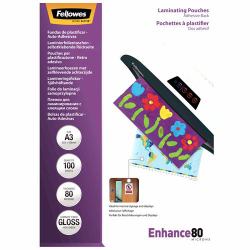 Fellowes 5302302 film issu d'un procédé de lamination A3 100 pièce[s] 
