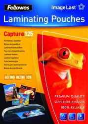 Fellowes Pochettes ImageLast A3 125 microns - Paquet de 100 