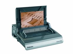 Fellowes Galaxy E Comb Machine de reliure à peigne 500 feuilles Noir, Argent 