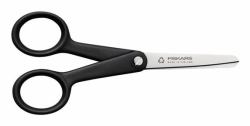 Fiskars 1074542 ciseaux à bouts ronds Universel Découpe droite Noir, Acier inoxydable 