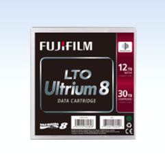 Fujifilm Cartridge Fuji LTO8 Ultrium 12TB/30TB Bande de données vierge 12 To LTO 1,26 cm 