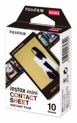 Fujifilm Instax MINI Contact Sheet Film Noir 