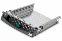 Fujitsu A3C40056861 Obturateur de baie de lecteur Plateau de stockage de disques Noir, Gris 