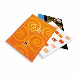 GBC Pochettes brilliantes pour document A6 2x125mic [100] 