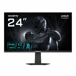 GIGABYTE GS24F14 Moniteur Gaming 24” FHD - 1920 x 1080, 144Hz, 1ms, 300 cd/m², HDMI 1.4, DisplayPort 1.2 