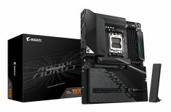 GIGABYTE X870 AORUS STEALTH Carte Mère - Prend en charge les processeurs AMD Ryzen 9000, VRM numérique 16+2+2 phases, jusqu’à 8200MHz DDR5 [O.C.], 2xPCIe 5.0 + 2xPCIe 4.0, Wi-Fi 7, LAN 5GbE, USB 4 