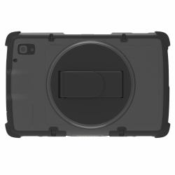 GJOHNSON InfoCase FM-SNP-ET4X10-RHS étui pour tablette 25,4 cm [10"] Housse Noir, Transparent 
