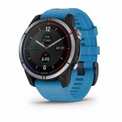 Garmin quatix 7 3,3 cm [1.3"] MIP 47 mm Numérique 260 x 260 pixels Écran tactile Bleu Wifi GPS [satellite] 