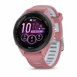 Garmin Forerunner 265S 2,79 cm [1.1"] AMOLED 42 mm Numérique 360 x 360 pixels Écran tactile Noir, Rose Wifi GPS [satellite] 