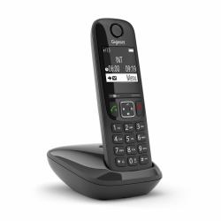 Gigaset AS690 Téléphone analog/dect Identification de l'appelant Noir  - version étrangère