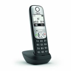 Gigaset A690HX Téléphone analog/dect Identification de l'appelant Noir, Argent 