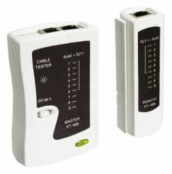 Goobay 68856 testeur de câble réseau Blanc 