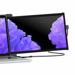 Google Mobile Pixels Duex Plus DS Moniteur portable Noir 33,8 cm [13.3"] LCD 1920 x 1080 pixels 