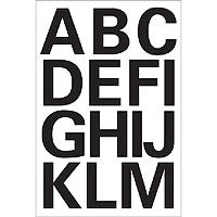 HERMA Letters 25mm A-Z weatherproof film black 2 sheets lettre et chiffre autocollants 