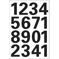 HERMA Numbers 25mm 0-9 weatherproof film black 1 sheet lettre et chiffre autocollants 