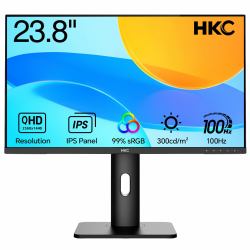HKC B2422F écran plat de PC 60,5 cm [23.8"] 2560 x 1440 pixels 2K Ultra HD Noir 