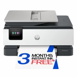 HP OfficeJet Pro 8125e Sans fil All-in-One Couleur Imprimante, Instant Ink; Impression recto-verso 