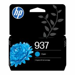 HP 937 Cartouche Encre Authentique Cyan 