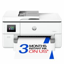 HP OfficeJet Pro 9720e Sans fil All-in-One Couleur Imprimante, Impression recto-verso; copieur, scanner 