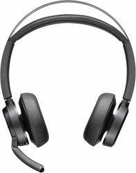POLY Micro-casque Voyager Focus 2 USB-C-C + adaptateur USB-C/A 