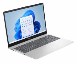 HP Laptop 15-fc0059na - AMD Ryzen 7 - 5825U / up to 4.5 GHz - Win 11 Home - Radeon Graphics - 16 GB RAM - 1 TB SSD NVMe - 15.6" 1920 x 1080 [Full HD] - Wi-Fi 6, Bluetooth - natural silver - kbd: UK - Version UK