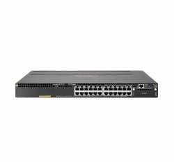 HPE Aruba Networking Aruba 3810M 24G PoE+ 1-slot Géré L3 Gigabit Ethernet [10/100/1000] Connexion Ethernet, supportant l'alimentation via ce port [PoE] 1U Noir 