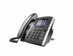 HP Poly POLY 401 Skype for Business téléphone fixe Noir 12 lignes TFT 
