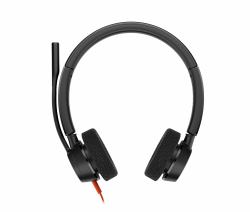 HP Poly Micro-casque Poly Blackwire 3320 stéréo USB-C certifié Microsoft Teams + adaptateur USB-C/A 