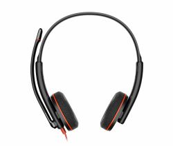 HP Poly Micro-casque Poly Blackwire 3220 stéréo USB-C + adaptateur USB-C/A 