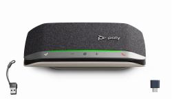 HP Poly Adaptateur USB-C/A pour haut-parleur Poly Sync 20+ 