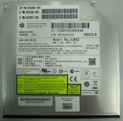 HPE 652297-001 lecteur de disques optiques Interne DVD±RW Noir 