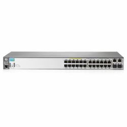 HPE Aruba Networking Aruba 2620 24 PPoE+ Géré L3 Fast Ethernet [10/100] Connexion Ethernet, supportant l'alimentation via ce port [PoE] 1U Gris 