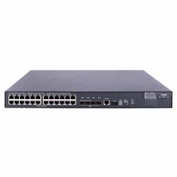 HPE A A5800-24G L3 Connexion Ethernet, supportant l'alimentation via ce port [PoE] 1U Noir 