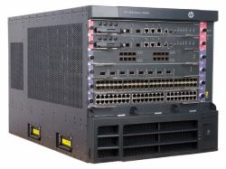 HPE 12504 AC châssis de réseaux Noir 
