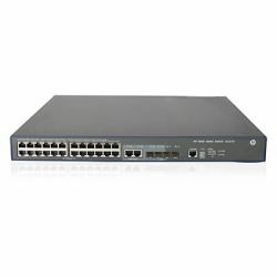 HPE 3600-24-PoE+ v2 EI Géré L3 Fast Ethernet [10/100] Connexion Ethernet, supportant l'alimentation via ce port [PoE] Noir 