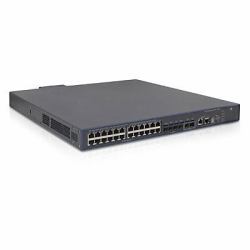 HPE 5500-24G-PoE+-4SFP HI Géré L3 Gigabit Ethernet [10/100/1000] Connexion Ethernet, supportant l'alimentation via ce port [PoE] Noir 