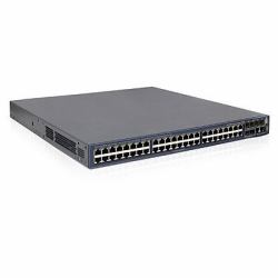 HPE 5500-48G-PoE+-4SFP HI Géré L3 Gigabit Ethernet [10/100/1000] Connexion Ethernet, supportant l'alimentation via ce port [PoE] Noir 