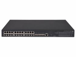 HPE FlexNetwork 5130 24G PoE+ 4SFP+ [370W] EI Géré L3 Gigabit Ethernet [10/100/1000] Connexion Ethernet, supportant l'alimentation via ce port [PoE] 1U Noir 
