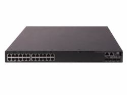 HPE 5130 24G PoE+ 4SFP+ 1-slot HI Géré L3 Gigabit Ethernet [10/100/1000] Connexion Ethernet, supportant l'alimentation via ce port [PoE] 1U Noir 