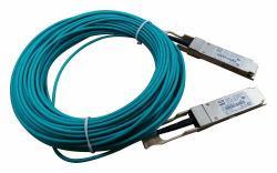 HPE Networking X2A0 40G QSFP+ to QSFP+ 20m Active Optical Cable 