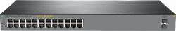HPE OfficeConnect 1920S 24G 2SFP PoE+ 370W Géré L3 Gigabit Ethernet [10/100/1000] Connexion Ethernet, supportant l'alimentation via ce port [PoE] 1U Gris 