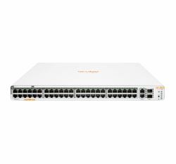 Aruba Instant On 1960 48G 40p Class4 8p Class6 PoE 2XGT 2SFP+ 600W Géré L2+ Gigabit Ethernet [10/100/1000] Connexion Ethernet, supportant l'alimentation via ce port [PoE] 1U Blanc 
