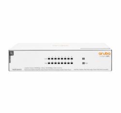 HPE Aruba Instant On 1430 8G Class4 PoE 64W Non-géré L2 Gigabit Ethernet [10/100/1000] Connexion Ethernet, supportant l'alimentation via ce port [PoE] Blanc 