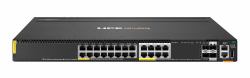 HPE Networking CX6300M 16p 1G 8p Smart Rate 10G Class8 PoE 2p SFP56 50G 2p SFP28 25G Switch 